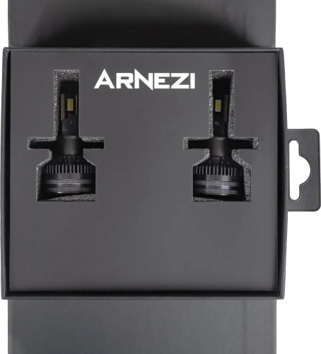 Лампа светодиодная ARNEZI 12/24V H3 65W 4900lm PK22s 6000K Extra Vision LED 2 шт. DUOBOX IP68 A2000002 - изображение 2
