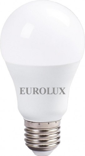 Лампа светодиодная EUROLUX LL-E-A80-25W-230-6K-E27 (груша, 25вт, холод., е27) 76/2/78
