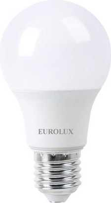 Лампа светодиодная EUROLUX LL-E-A60-11W-230-6K-E27 76/2/73
