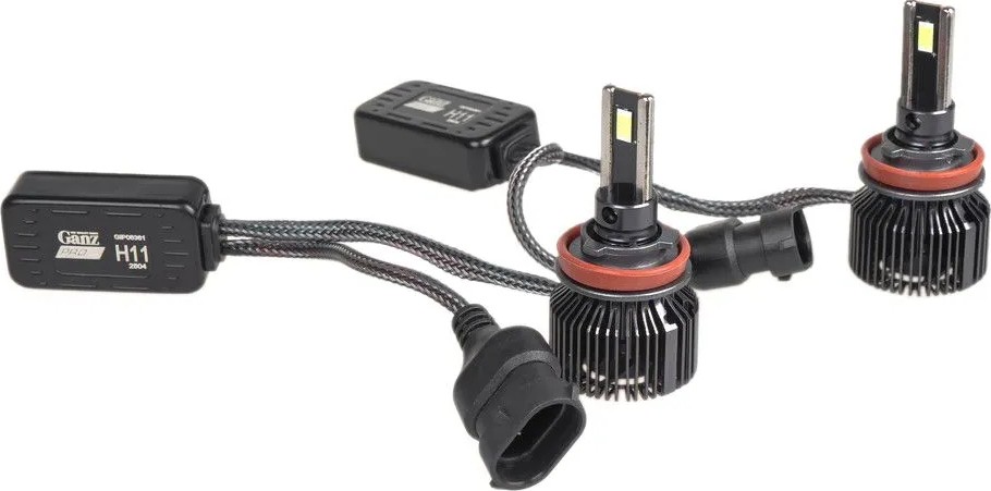 Лампа светодиодная GANZ 12/24V H11 55W 4000lm 6000K 2 шт. DUOBOX IP68 GIP06361 - изображение 3