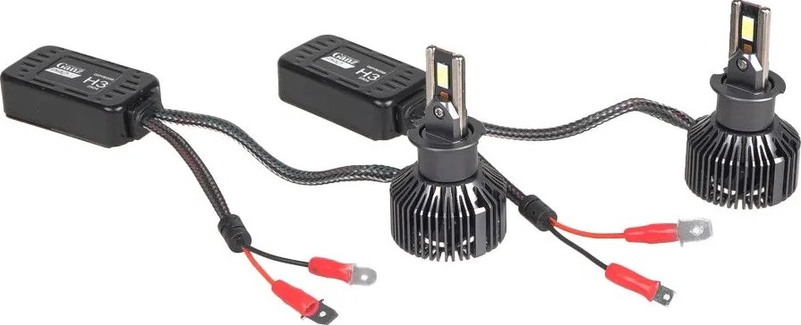 Лампа светодиодная GANZ 12/24V H3 55W 4000lm 6000K 2 шт. DUOBOX IP68 GIP06358 - изображение 3