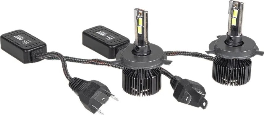 Лампа светодиодная GANZ 12/24V H4/H19 55W 4000lm 6000K 2 шт. DUOBOX IP68 GIP06359 - изображение 3