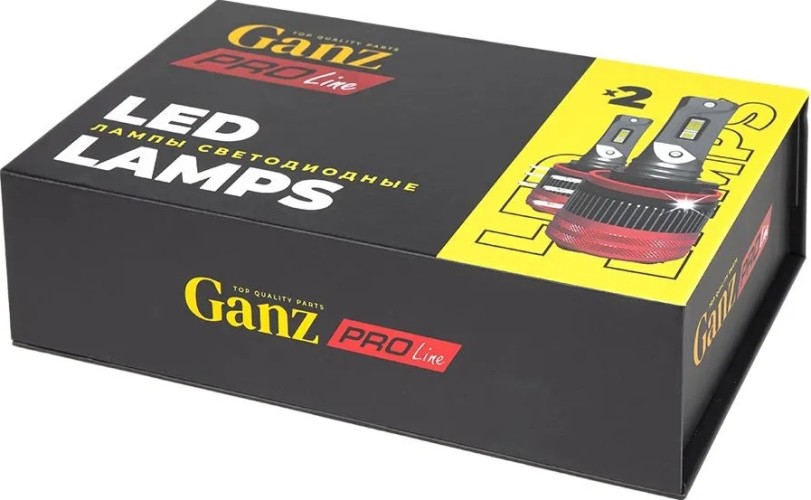 Лампа светодиодная GANZ 12/24V H15 36W 3000lm 6000K 2 шт. DUOBOX IP68 GIP06370 - изображение 5
