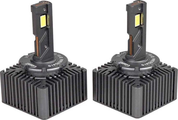 Лампа светодиодная GANZ 12/24V D1S/D1R 36W 3000lm 6000K 2 шт. DUOBOX IP68 GIP06366 - изображение 3