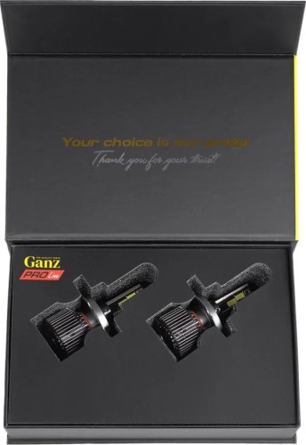 Лампа светодиодная GANZ 12/24V H4/H19 55W 4000lm 6000K 2 шт. DUOBOX IP68 GIP06359 - изображение 2