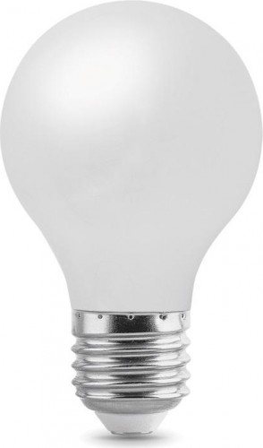 Лампа светодиодная GAUSS A60 filament а60 10w 860lm 4100к е27 milky диммируемая 102202210-D