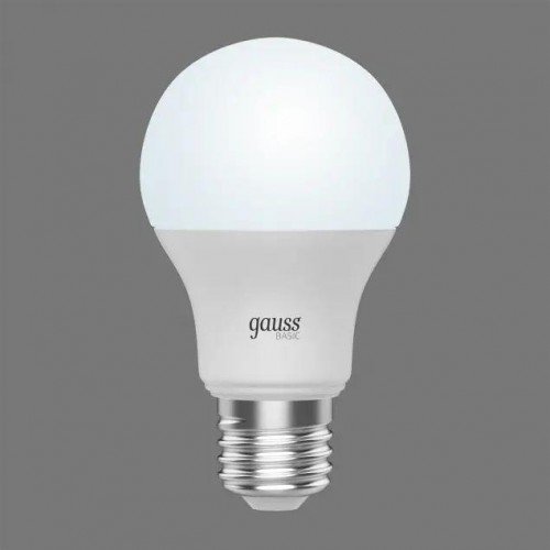 Лампа светодиодная GAUSS A60 basic 11,5w 1090lm 4100k e27 led 1023222 - изображение 2