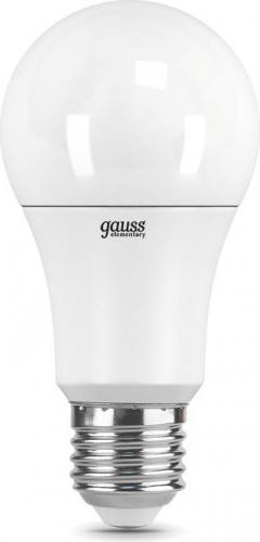 Лампа светодиодная GAUSS A60 elementary a60 15w 1320lm 3000k e27 led 23215