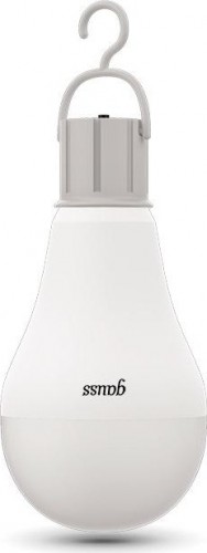 Лампа светодиодная GAUSS A60 a60 7w 450lm 3000k e27 с li-ion аккумулятором led 102402107