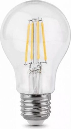 Лампа светодиодная GAUSS A60 filament а60 6w 600lm 2700к е27 led 102802106