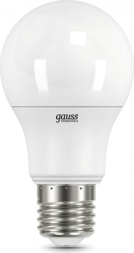 Лампа светодиодная GAUSS A60 a60 7w 680lm 3000k e27 led 102502107