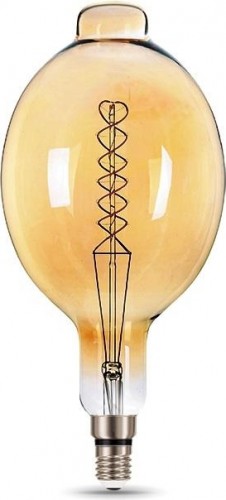 Лампа светодиодная GAUSS BT180 filament 8w 620lm 2400к е27 golden flexible led 152802008