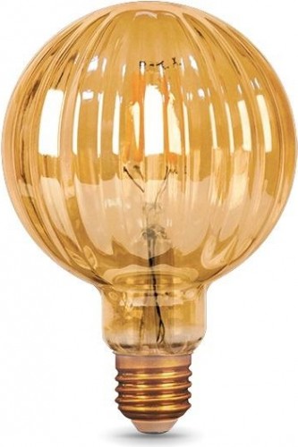 Лампа светодиодная GAUSS G100 filament 4w 380lm 2400к е27 golden baloon led 147802004