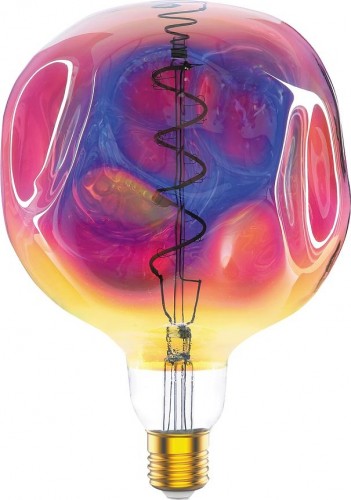Лампа светодиодная GAUSS G150 filament 5w 250lm 1800к е27 rainbow led 1007802103