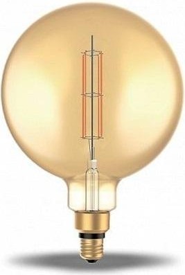 Лампа светодиодная GAUSS G200 filament 6w 890lm 2700к е27 golden straight led 154802118