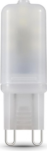 Лампа светодиодная GAUSS G9 elementary g9 ac220-240v 3w 240lm 3000k пластик le 14913
