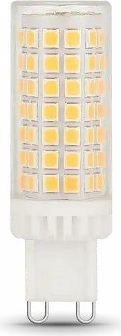 Лампа светодиодная GAUSS G9 g9 ac185-265v 5,5w 550lm 3000k керамика диммируема 107309155-D