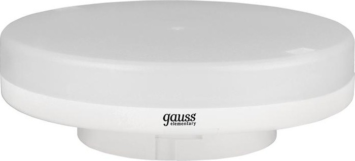 Лампа светодиодная GAUSS GX53 elementary 13w 950lm 6500k led 83833