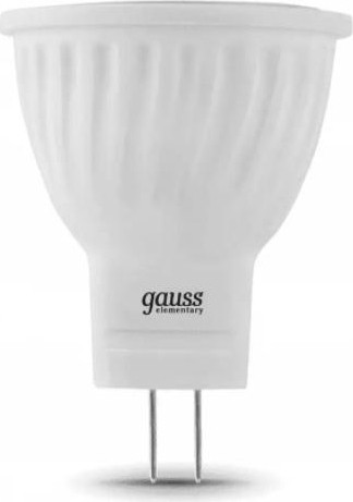 Лампа светодиодная GAUSS MR11 3w 290lm 2700k gu4 led 132517103