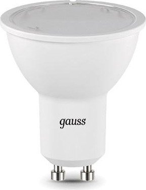 Лампа светодиодная GAUSS MR16 5w 500lm 3000k gu10 диммируемая led 101506105-D