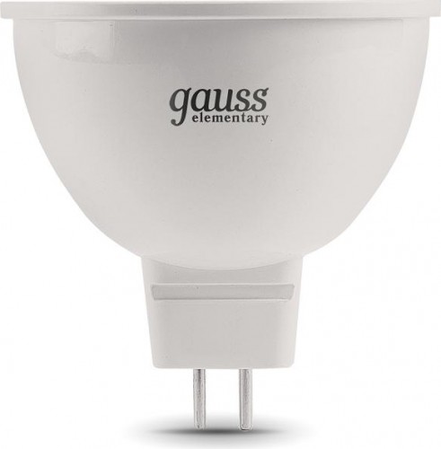 Лампа светодиодная GAUSS MR16 elementary 11w 850lm 6500k gu5.3 led 13531 - изображение 2