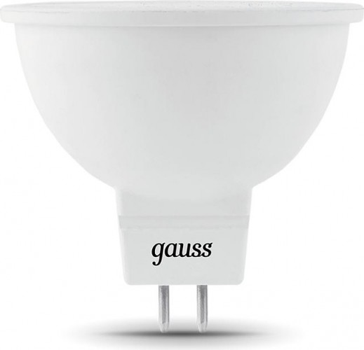 Лампа светодиодная GAUSS MR16 7w 600lm 3000k gu10 led 101506107