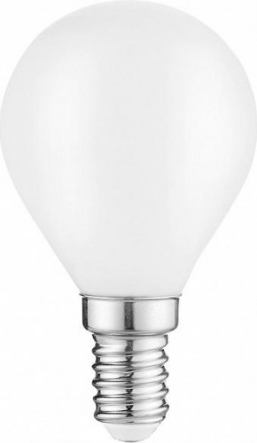 Лампа светодиодная GAUSS Шар filament шар 9w 610lm 4100к е14 milky диммируемая  105201209-D