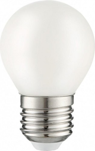 Лампа светодиодная GAUSS Шар filament шар 9w 590lm 3000к е27 milky диммируемая  105202109-D