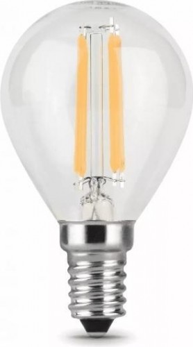 Лампа светодиодная GAUSS Шар filament шар 5w 450lm 4100к е14 led 105801205