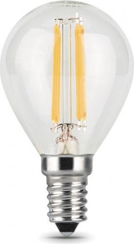 Лампа светодиодная GAUSS Шар filament шар 11w 720lm 2700к е14 led 105801111