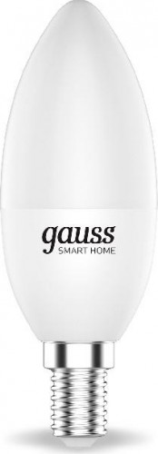 Лампа светодиодная GAUSS Smart home с37 5w 470lm 2700-6500к е14 диммируемая led 1110112 - изображение 2