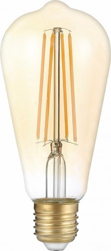 Лампа светодиодная GAUSS ST64 filament 8w 740lm 2400к е27 golden led 157802008
