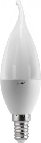 Лампа светодиодная GAUSS Свеча на ветру 6.5w 520lm 3000k e14 led 104101107