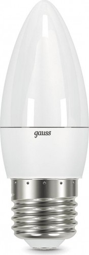 Лампа светодиодная GAUSS Свеча 9.5w 950lm 4100к e27 led 103102210