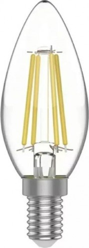 Лампа светодиодная GAUSS Свеча basic filament 4,5w 400lm 2700к е14 led 1031115