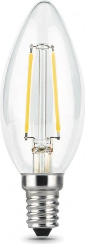 Лампа светодиодная GAUSS Свеча filament 9w 710lm 4100к е14 led 103801209