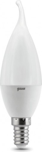 Лампа светодиодная GAUSS Свеча на ветру 9.5w 890lm 3000k e14 led 104101110
