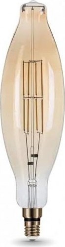 Лампа светодиодная GAUSS T120 filament 6w 780lm 2400к е27 golden straight led 155802008