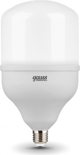 Лампа светодиодная GAUSS T140 elementary 50w 4500lm 6500k e27 led 63235