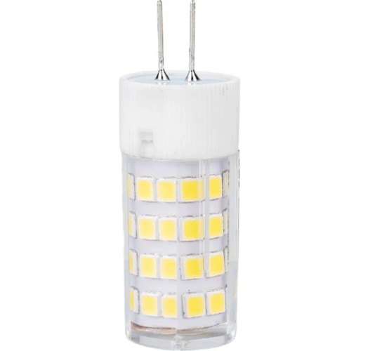 Лампа светодиодная КОСМОС 5Вт G4 12В 4500К силикон LksmLED5wJCG412v45