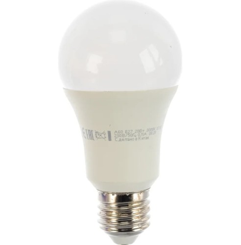 Лампа светодиодная КОСМОС А60 20W Е27 3000K LkecLED20wA60E2730 - изображение 2
