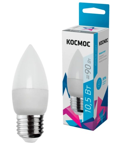 Лампа светодиодная КОСМОС CN 10.5W 220V E27 4500K LkecLED10.5wCNE2745