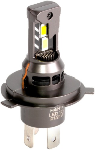 Лампа светодиодная MTF LIGHT серия IMPRESS, H4, 12V, 21W, 2100LM, 6000K, штатн. лампы) HT04K6