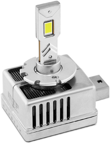 Лампа светодиодная MTF LIGHT серия MaxBeam, D8S, 42V, 35W, 4500lm, 6000K, кулер MBD8S6