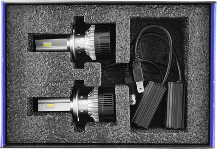 Лампа светодиодная MTF LIGHT серия MaxBeam, H18, 12V, 55W, 5000lm, 6000K, кулер MB18K6 - изображение 2