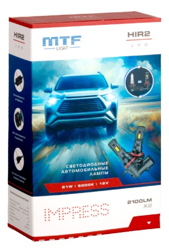 Лампа светодиодная MTF LIGHT серия IMPRESS, HIR2 (штатн. разм.) HTH2K6 - изображение 4