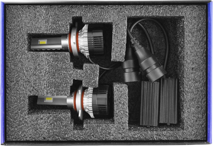 Лампа светодиодная MTF LIGHT серия MaxBeam, HIR2 (9012), 12V, 55W, 5000lm, 6000K кулер MBH2K6 - изображение 2