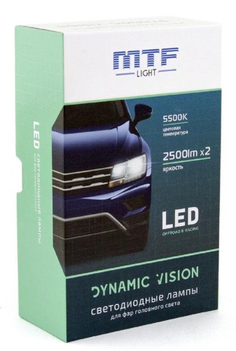 Лампа светодиодная MTF LIGHT серия DYNAMIC VISION LED, HB4 (9006), 28W, 2500lm,  5500k, кулер DVB4K5 - изображение 3