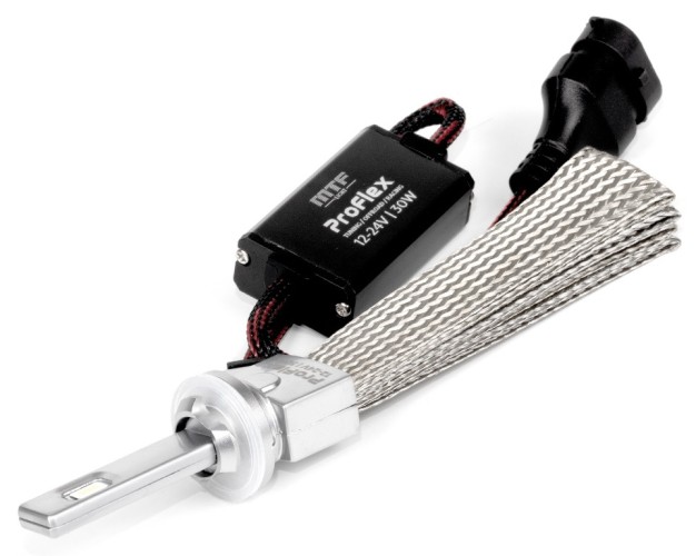 Лампа светодиодная MTF LIGHT ProFLEX H27 6000k, 3000lm, 12-24v, 30w, NO FAN, 2шт. PF27K5 - изображение 2