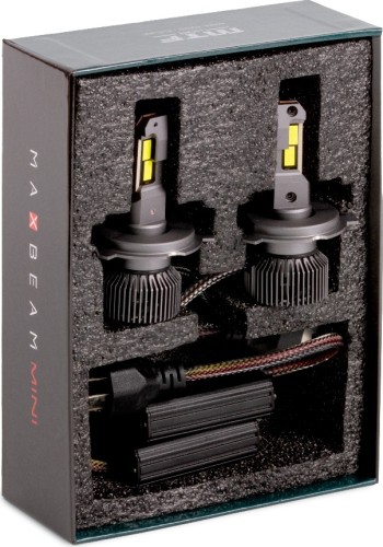 Лампа светодиодная MTF LIGHT серия MaxBeam Mini, H4/H19, 12V, 45W, 4500lm, 6000K, кулер MM04K6 - изображение 2